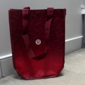 Lululemon Athletica Red Tote Bag